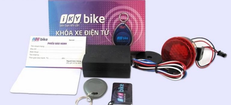 Bộ thiết bị khóa chống trộm xe máy IKY bike