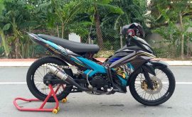 Exciter 135 ong vua toc do voi su toc bien mang noi cong uy luc